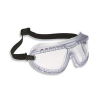 3M 16644-00000-10 Medium Lexa Splash GoggleGear Chemical Splash Goggles With Clear Foam Lined Frame, Clear DX C
